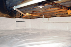 Crawl Space Repair After in Lubbock