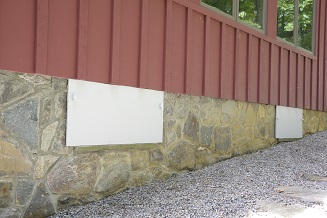 Airtight crawl space doors in Panhandle